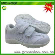 Дешевые Чистые белые ботинки для детей